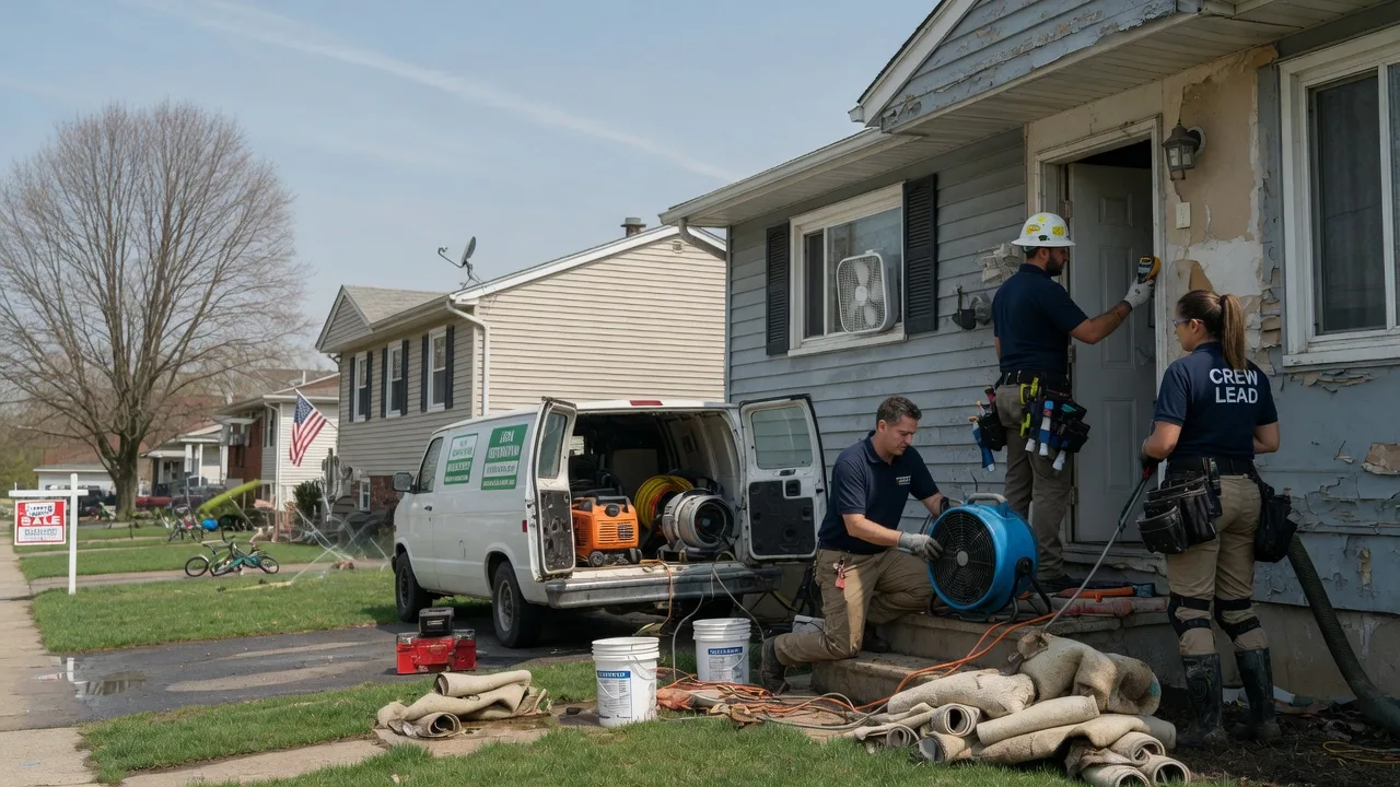 Flood Cleanup in Angelica, NY near me