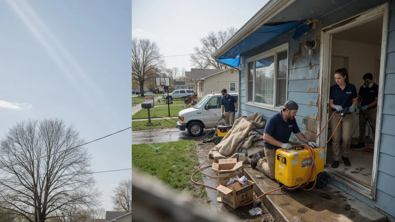 Basement Flood Cleanup in Angelica, NY near me